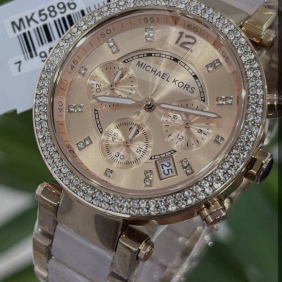 Michael Kors Watch NWT Rose Gold MK5896 - Picture 2 of 6